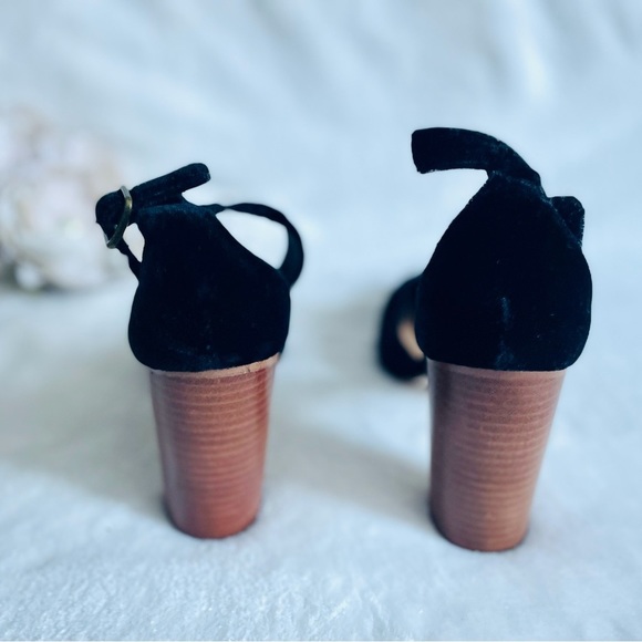 Soludos Collette‎ Black Suede Heel - Picture 7 of 8